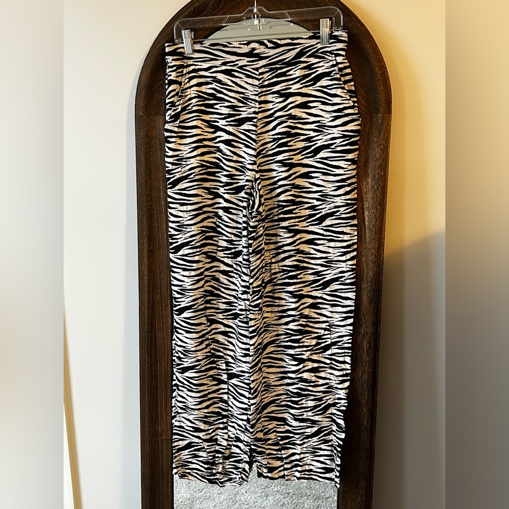 H&M Zebra Print Pants